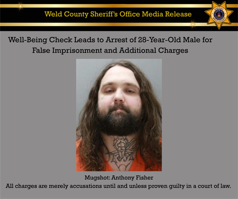 Graphic Anthony Fisher WCSO Mugshot