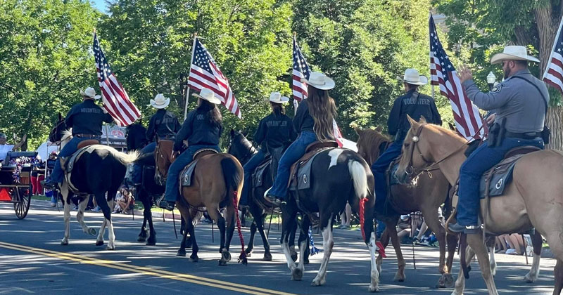 WCSO Posse at the Greeley Stampede